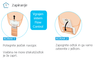 sistem flow control - zapiranje